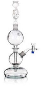 Kipps Apparatus Glassware, Shape : Cylindrical