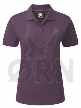 Cotton Wren Ladies Plain Polo T-shirt Small, Medium, Large, XL