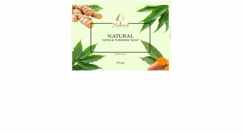 Natural THE Essence OF Nature Neem &AMP; Turmeric Soap 100GM