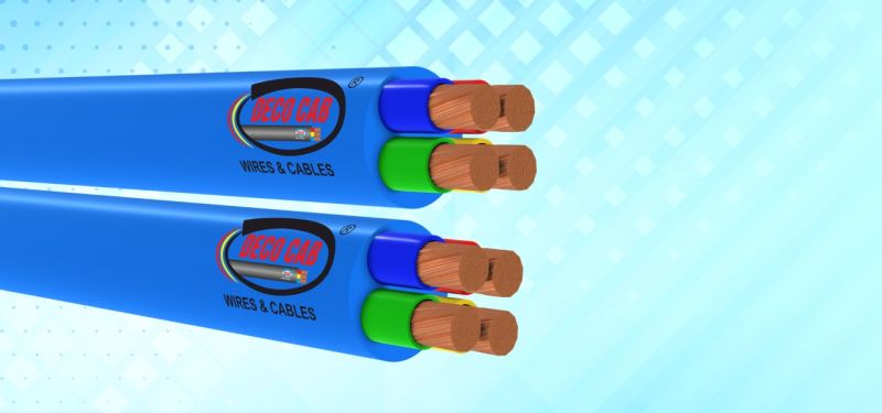 4.0 Sq.mm 4 Core Flexible Copper Cable