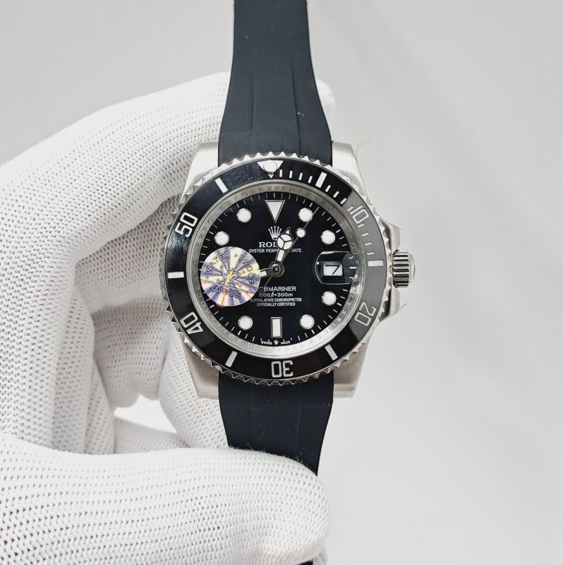 rolex submariner full black edition swiss automatic watch