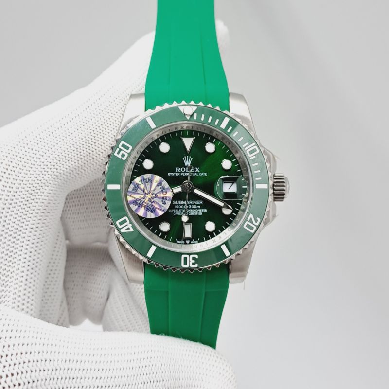 rolex submariner full green edition swiss automatic watch
