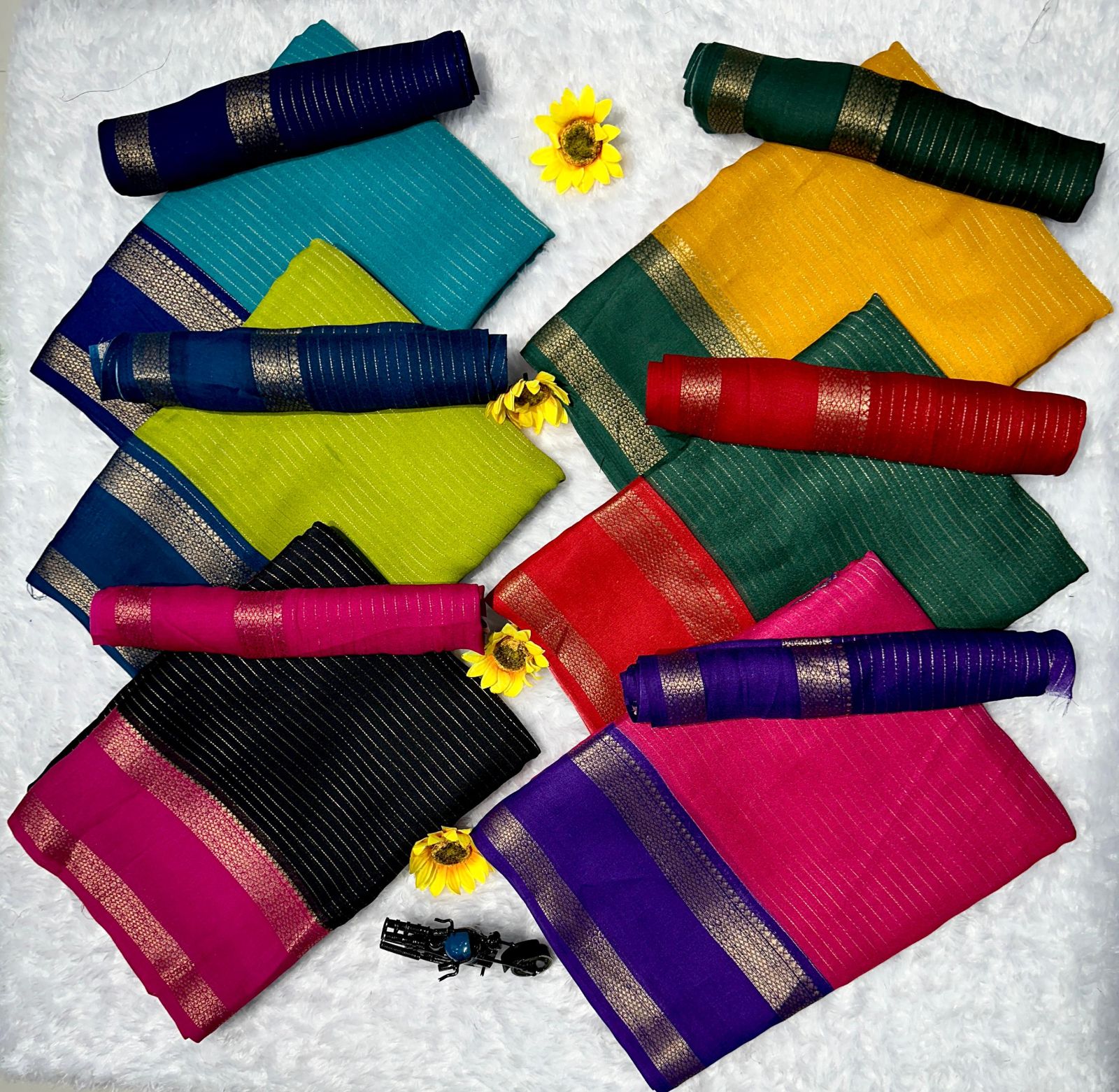 Pure Mysore Crepe Silk Saree