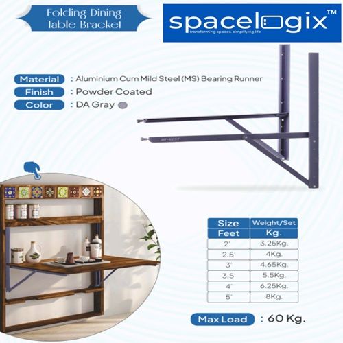 Metal Folding Dining Table Bracket