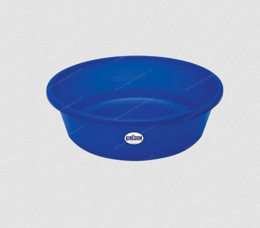 Blue Plastic Plain Tub