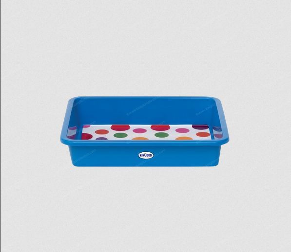 Plastic Blue Self Organizer Basket