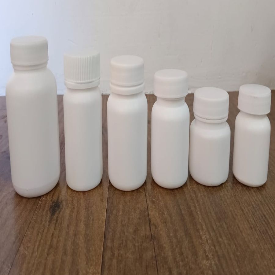 Plastic Round Tablet Containers