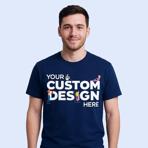 Custom Round Neck & Printed T-Shirts
