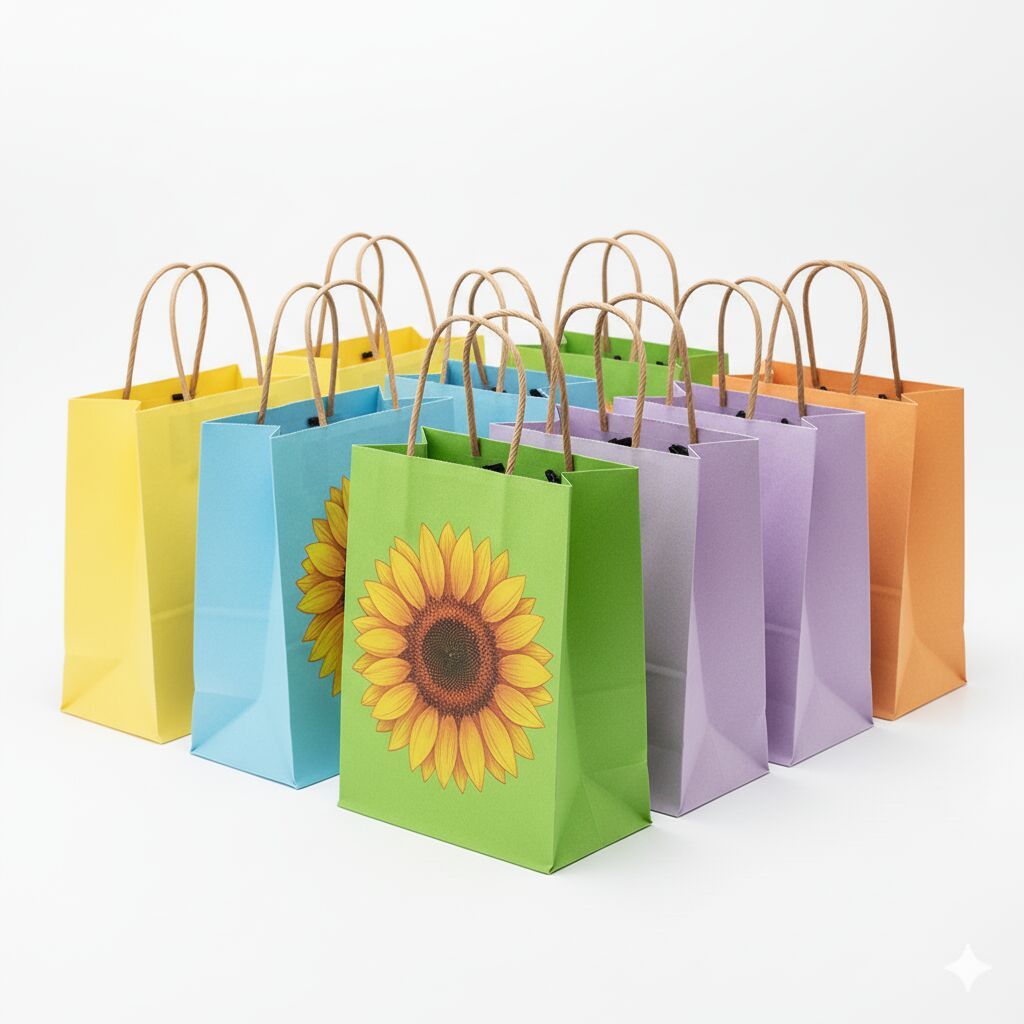 Handmade Paper Carry Bags