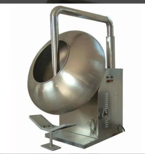 Stainless Steel Coating and Panning Machine, Voltage : 220V