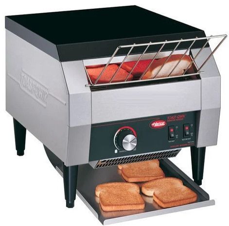Stainless Steel Commercial Conveyor Toaster for Hotels & Cafes