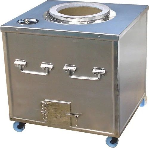 Stainless Steel Gas Tandoor, Dimension : 30x30x36 Inches