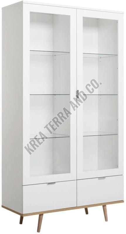 Modern Wooden Designer White Crockery Cabinet