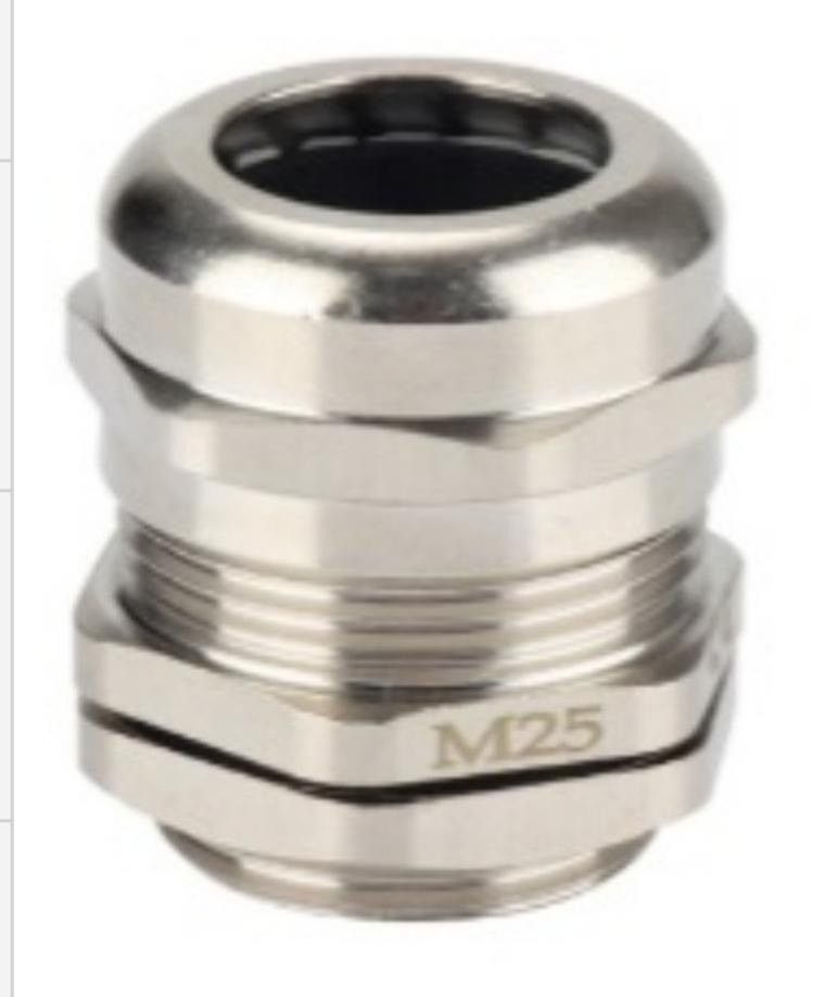 MCI Double Compression Brass Cable Glands
