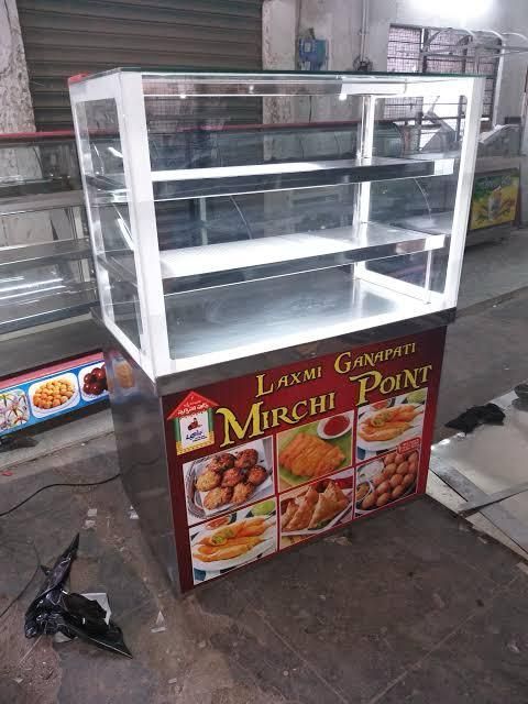 Stainless Steel Fast Food Display Counter