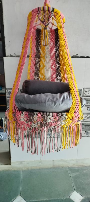 Handmade Macrame Swing Large, Premium
