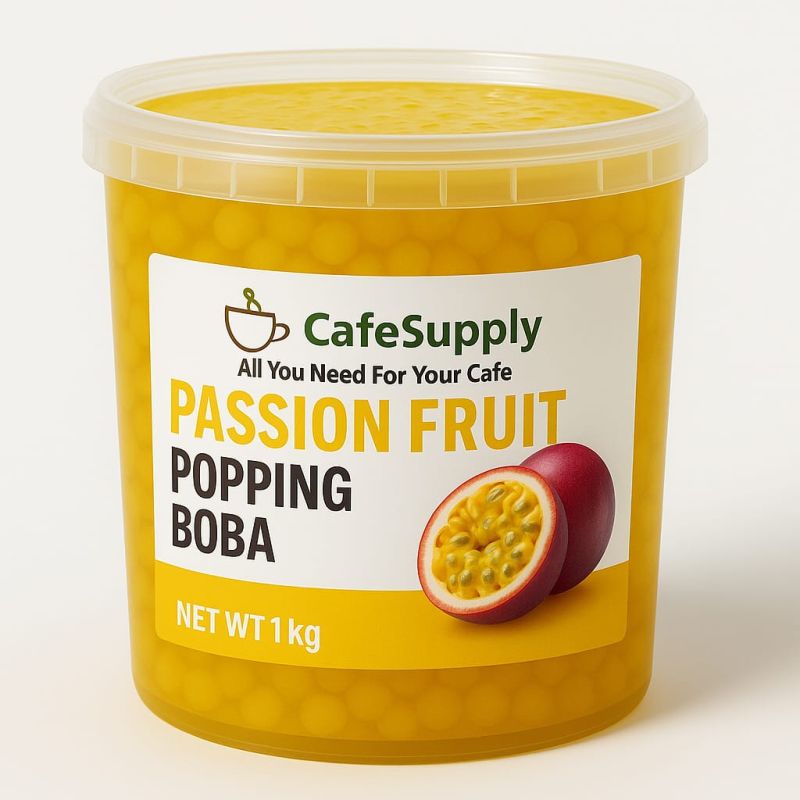 Passion Fruit Popping Boba