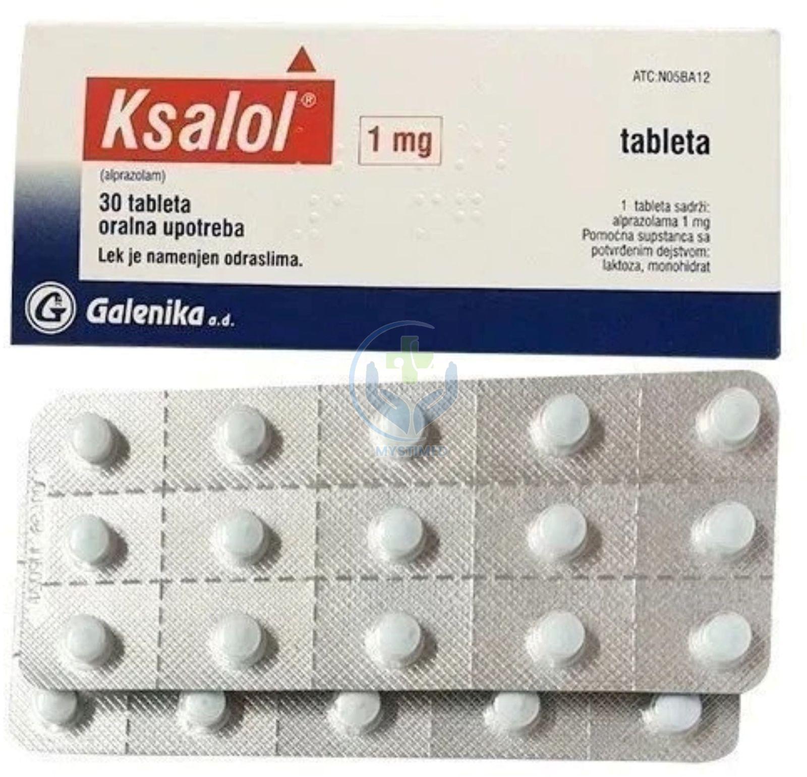 Ksalol 1mg Tablets