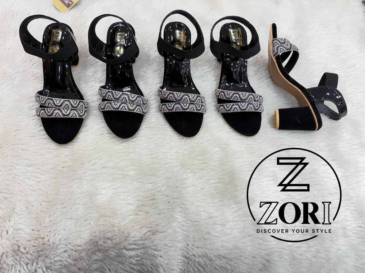 Elegant Block Heel Sandal