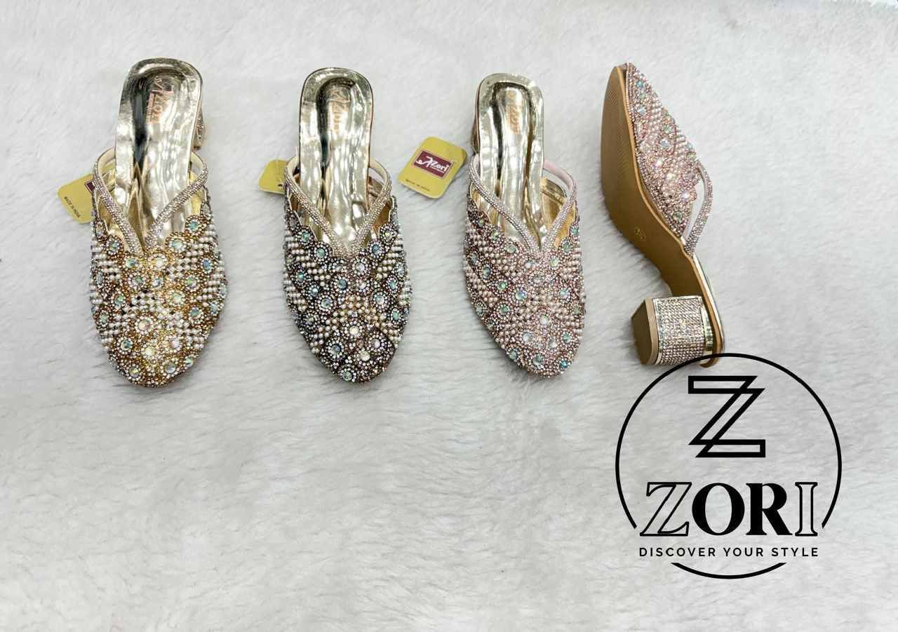 Glossy Ladies Heel Sandal