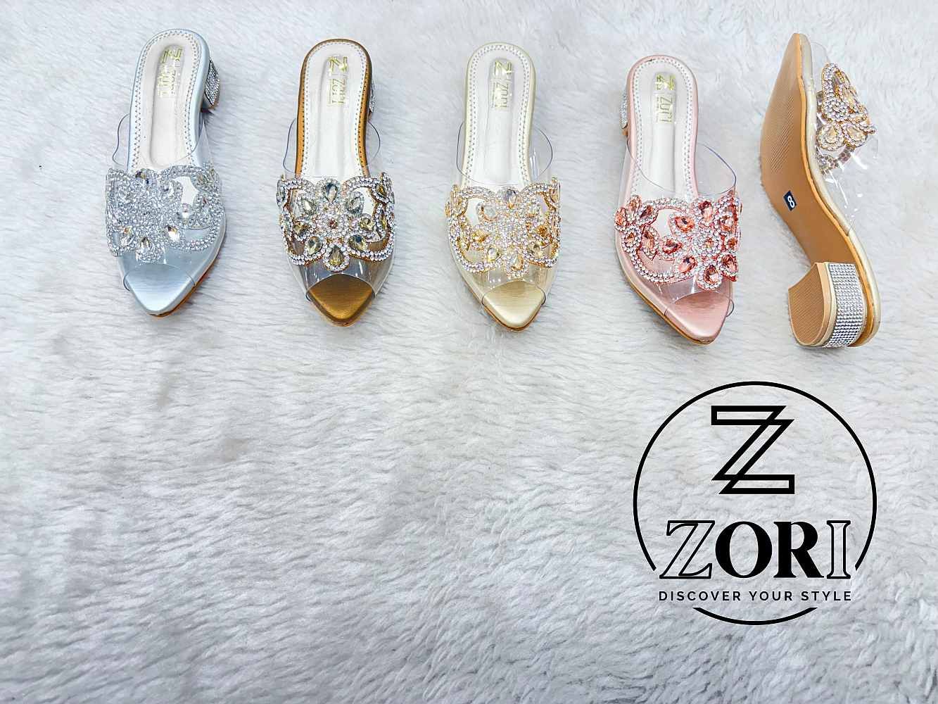 Nude Gloss Stiletto Heel Sandal