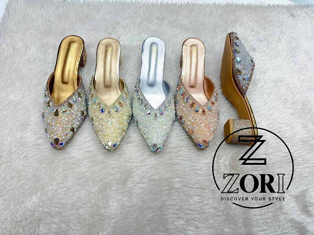 Pearl Embellished Luxury Ladies Jutti