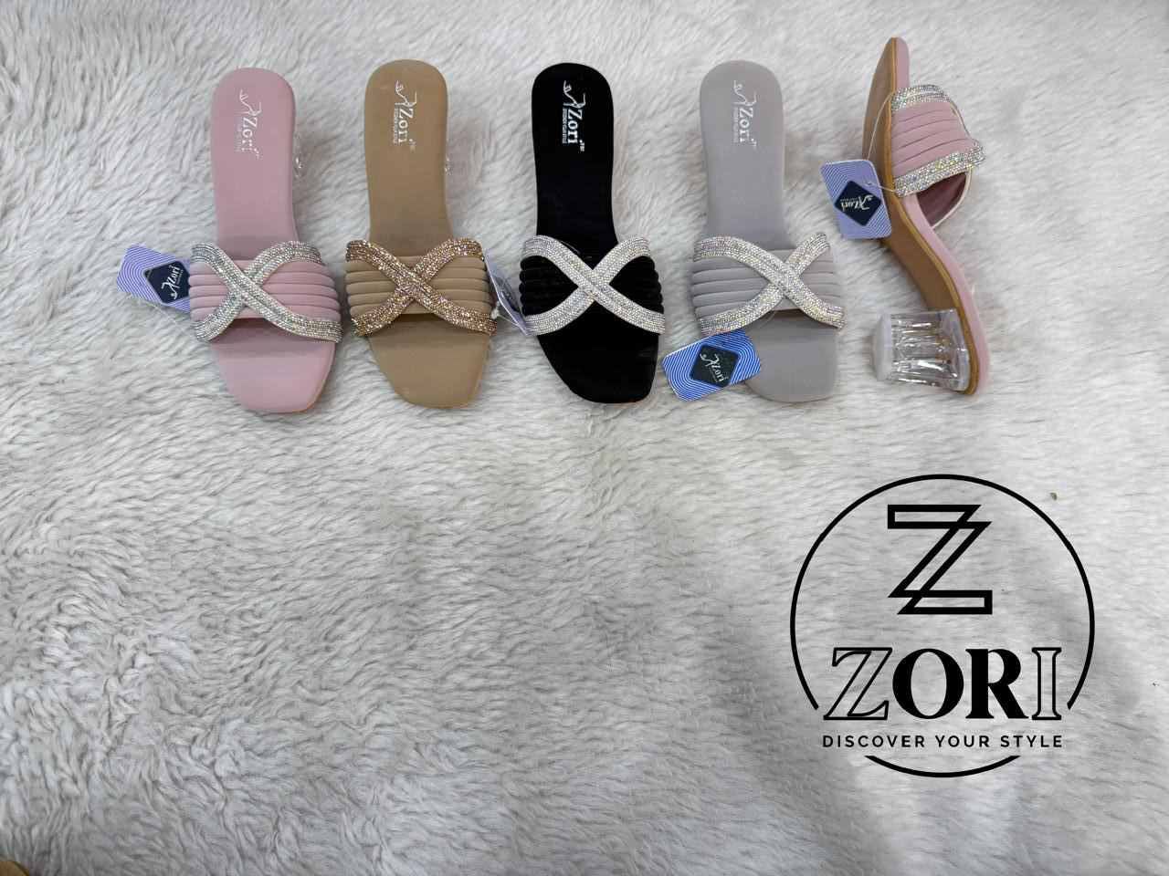 Sequin Decorated Party Heel Sandal