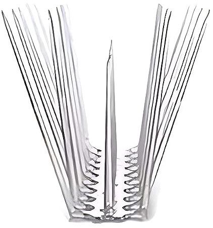 Polycarbonate Bird Spike, Color : Transparent White 12inch