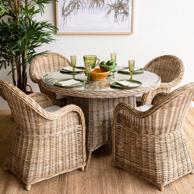 Dining Rattan Table