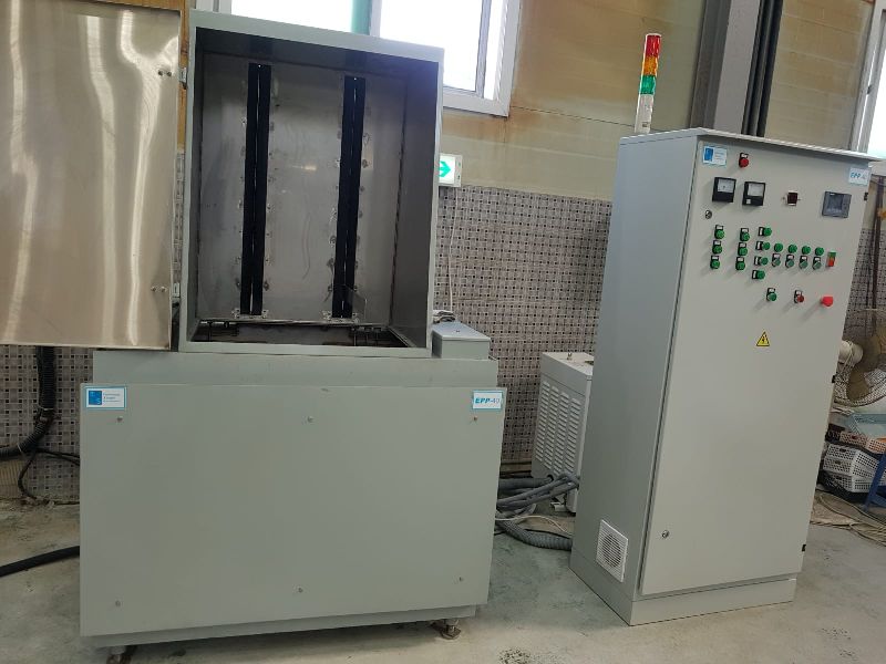 Automatic Electric Metal Polishing Machine, Color : Grey for Industrial