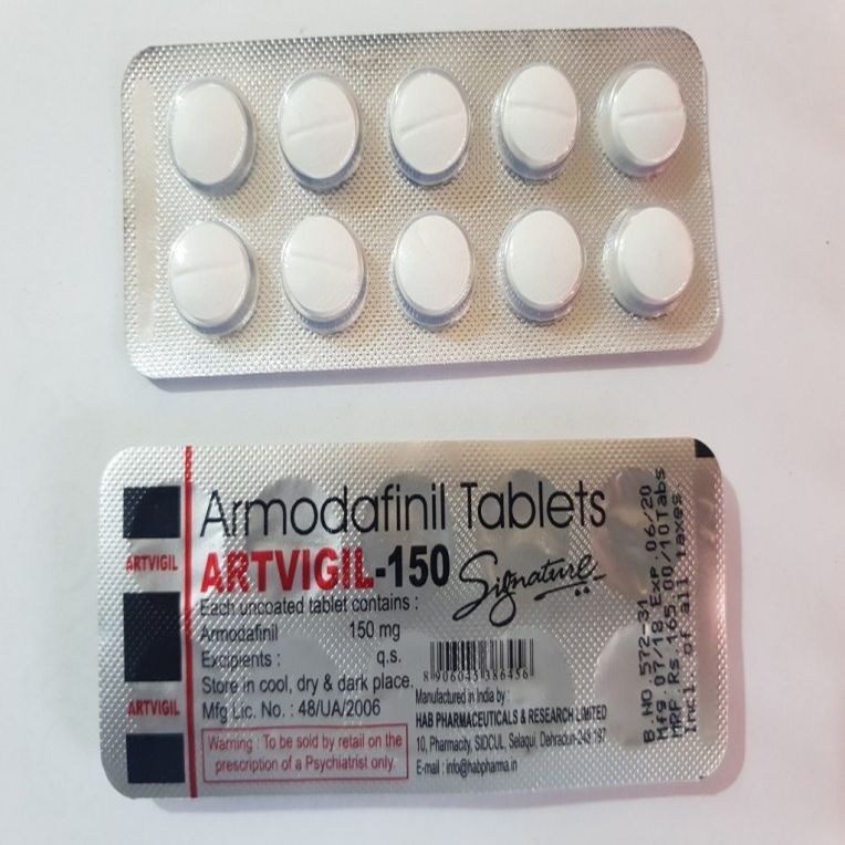 Artvigil 150 Mg Tablets