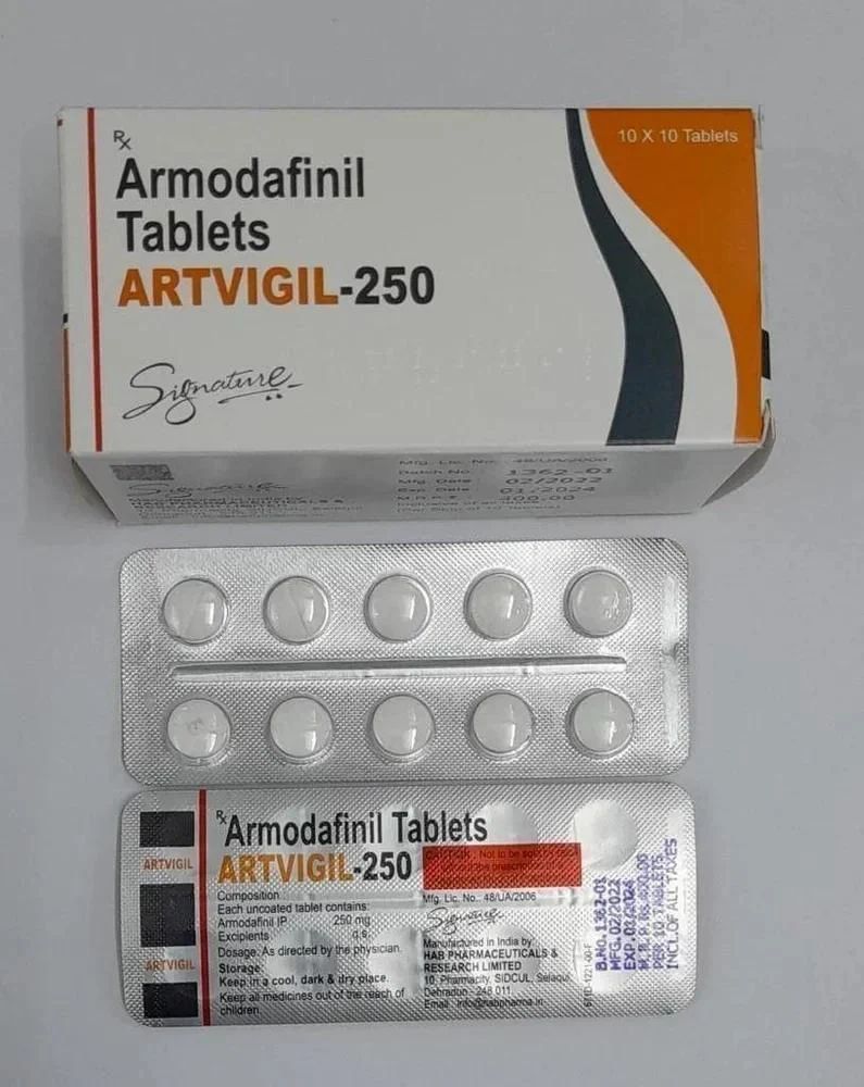 Artvigil 250mg Tablets