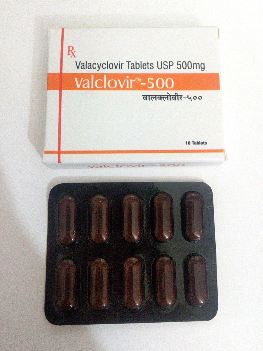Valclovir 500mg Tablets