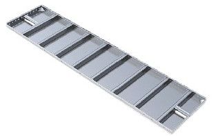 Plain Polished Aluminium Wall Panel (W), Color : Grey