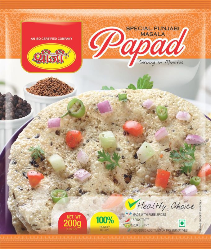 Special Punjabi Masala Papad