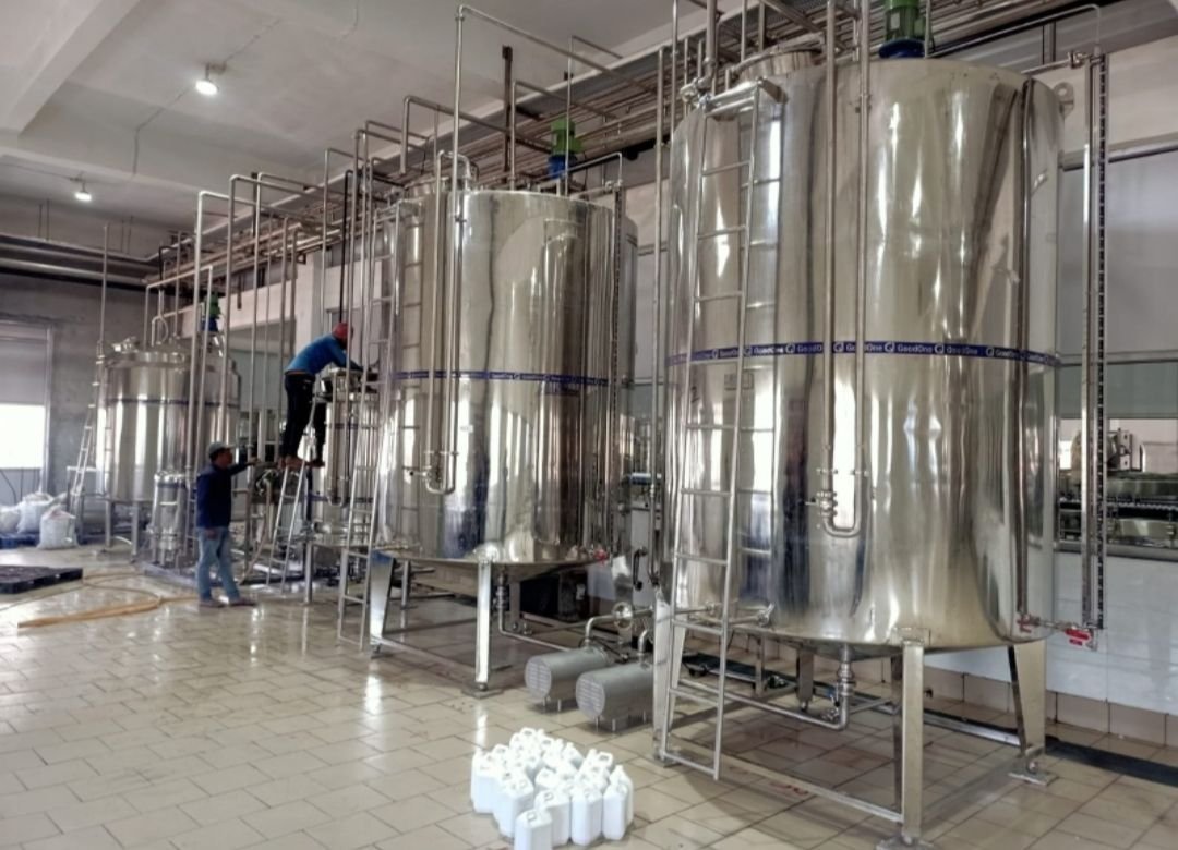 Automatic Mango Pulp Processing Plant