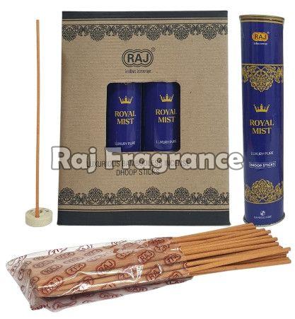 Wood Royal Mist Bambooless Dhoop Sticks, Brand Name : Raj 8 Inch