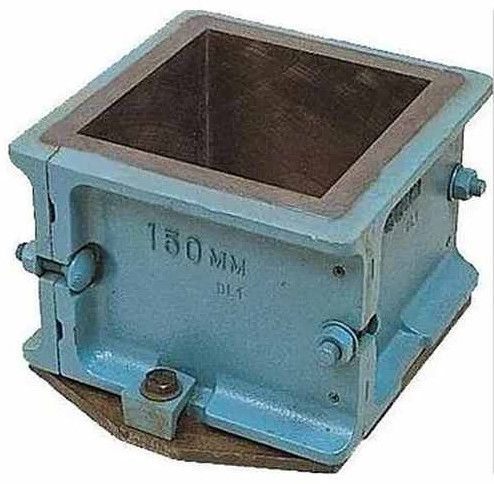 Iron Cube Mould 100 Mm, Brand Name : V-Tech, Weight : 17 Kg