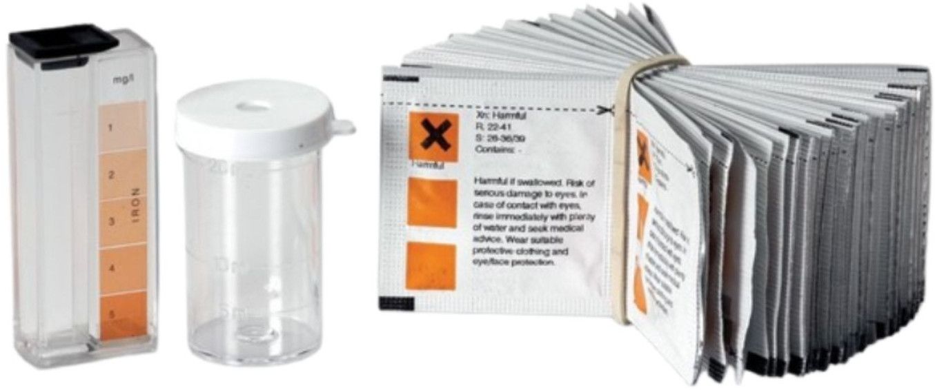 Iron Testing Pocket Checker