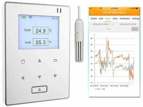 V Tech Temperature and Humidity Data Logger