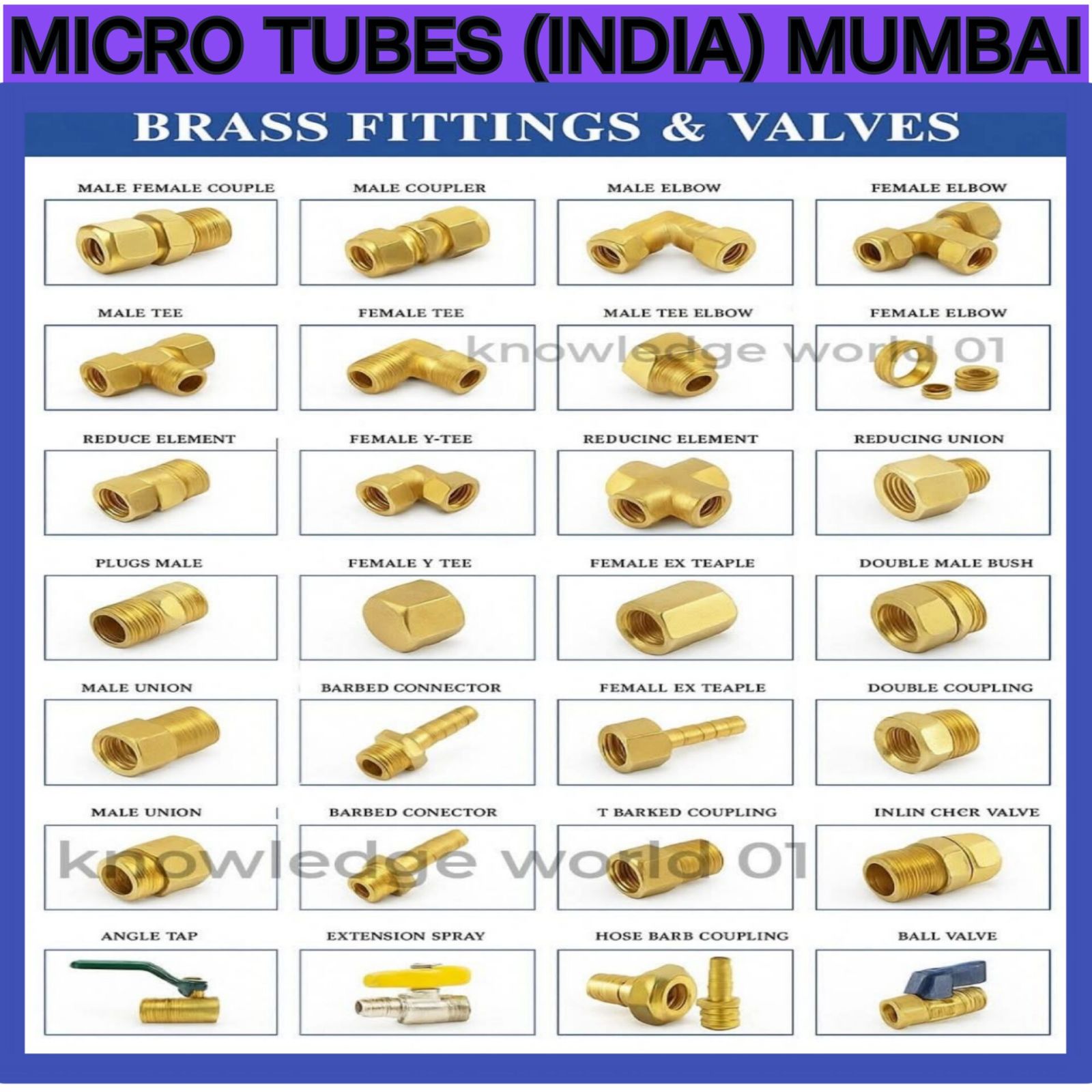 Brass Hydraulic Fittings