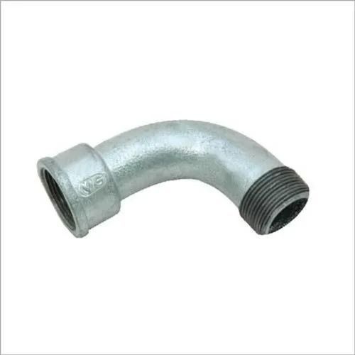 Galvanized Iron 12 Inch GI Short Bend, Color : Silver for Plumbing Pipe