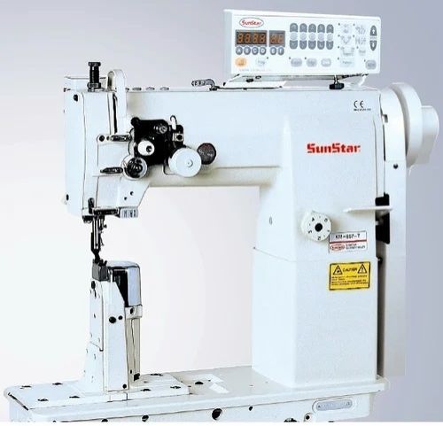 High Post Single Needle Feed Lock Stitch M/c