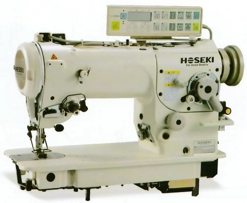 High Speed Single Needle Zigzag Sewing Machine With Auto-Tri