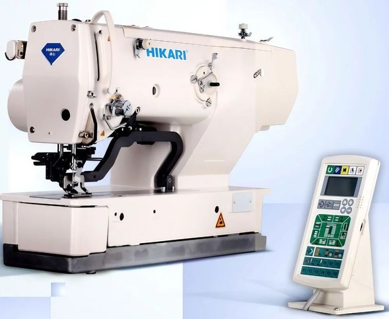 Hikari Electronic Button Holing Machine