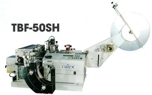 Woven Label Cut Folder Machine