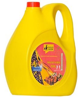 Mustard Cold Pressed Oil 5 Ltr (Tin)