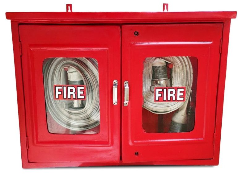 Fire Hose Box Double Door 16' Guage
