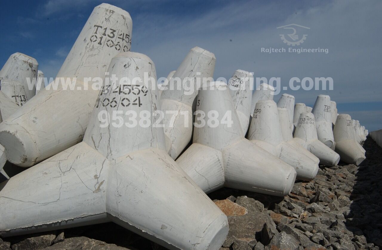 Tetrapod Casting and Placing Service