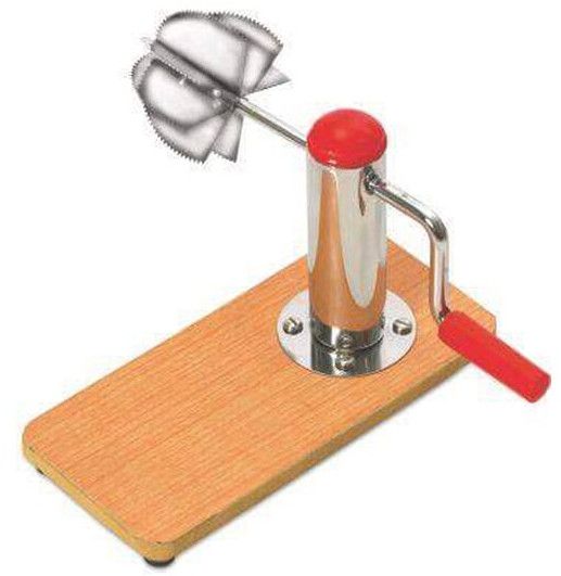 Wooden Base Coconut Scraper